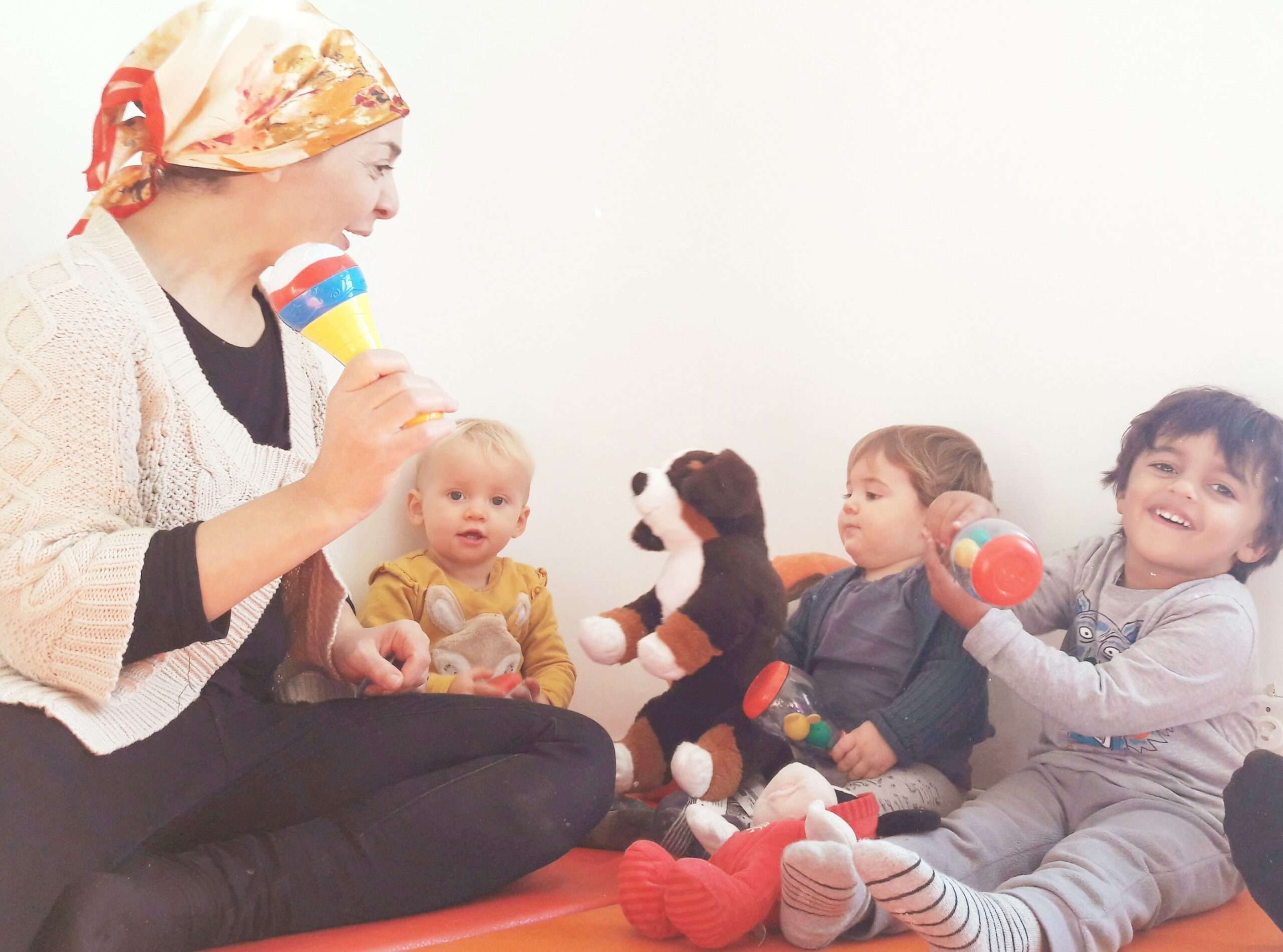 éveil musical avec les tout petits enfants